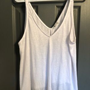 Free People white tank